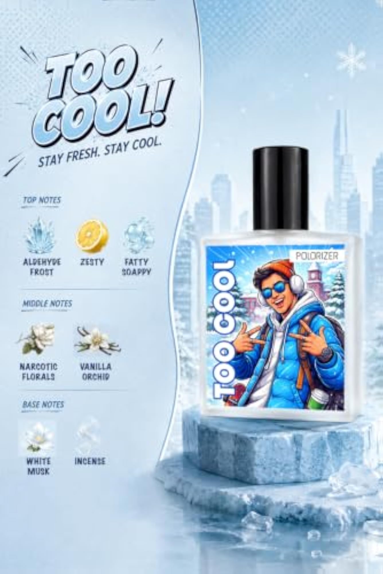 Comic Collection Perfume Combo for Men & Women, 3 x 50 ml
